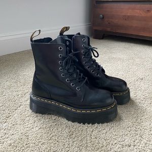 Dr. Martens Jadon Smooth Leather Platform Boots